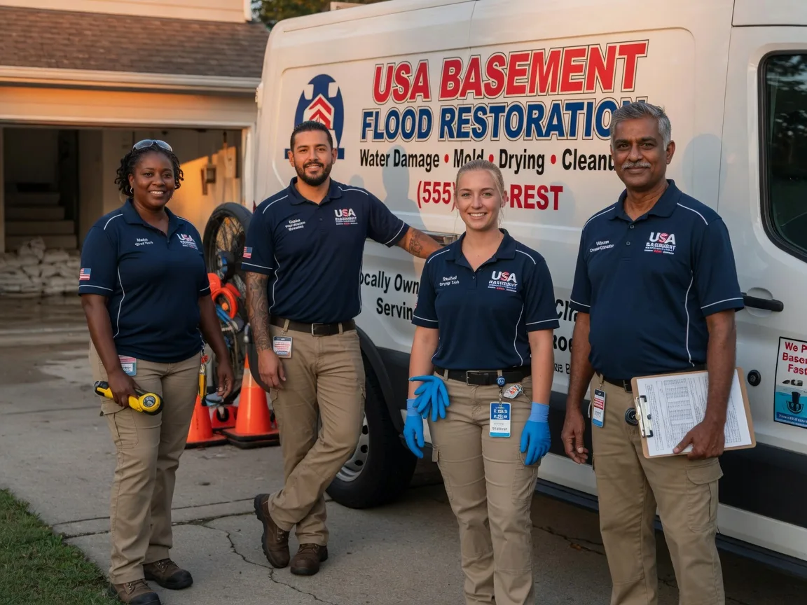 Basement Flood Cleanup company in Harrah, OK